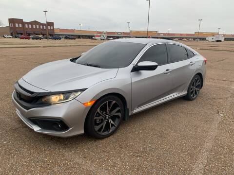2019 Honda Civic for sale at The Auto Toy Store in Robinsonville MS