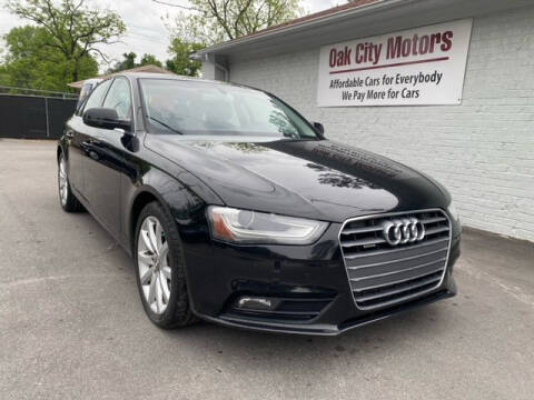 2013 Audi A4 for sale at Oak City Motors in Garner NC