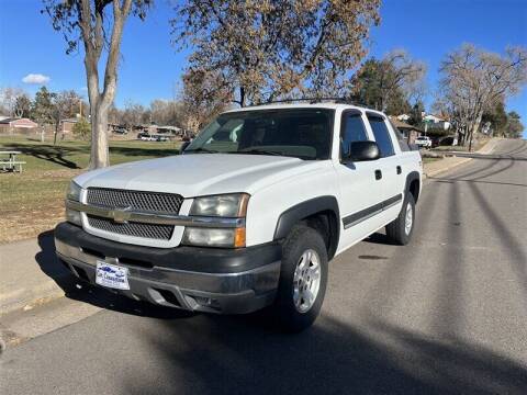 2004 Chevrolet Avalanche for sale at CAR CONNECTION INC in Denver CO