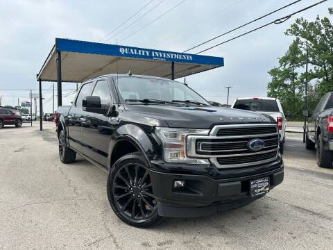 2020 Ford F-150 for sale at Quality Investments in Tyler TX