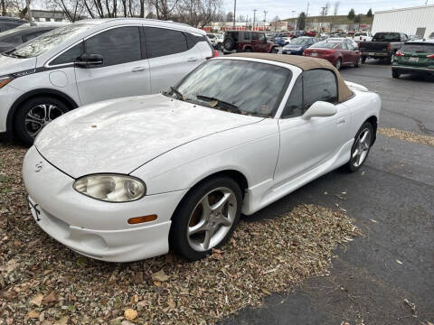 2002 Mazda MX-5 Miata for sale at NEUVILLE CHEVY BUICK GMC in Waupaca WI