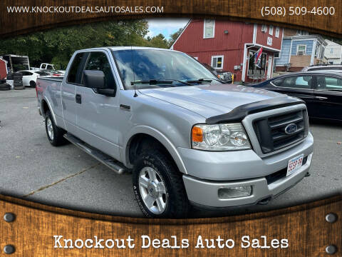 2005 Ford F-150 for sale at Knockout Deals Auto Sales in West Bridgewater MA