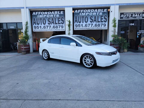 2008 Honda Civic for sale at Affordable Imports Auto Sales in Murrieta CA