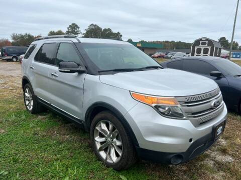 2013 Ford Explorer for sale at A&J Auto Sales & Repairs in Sharpsburg NC