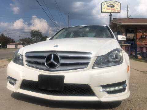 2013 Mercedes-Benz C-Class for sale at All Starz Auto Center Inc in Redford MI