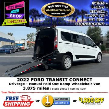 2022 Ford Transit Connect for sale at Wheelchair Vans Inc in Laguna Hills CA