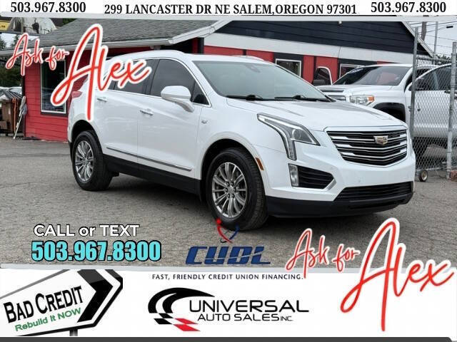 White 2017 Cadillac XT5 Luxury 4x4 Luxury 4dr SUV 1