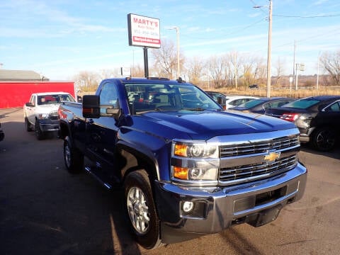 2015 Chevrolet Silverado 3500HD for sale at Marty's Auto Sales in Savage MN