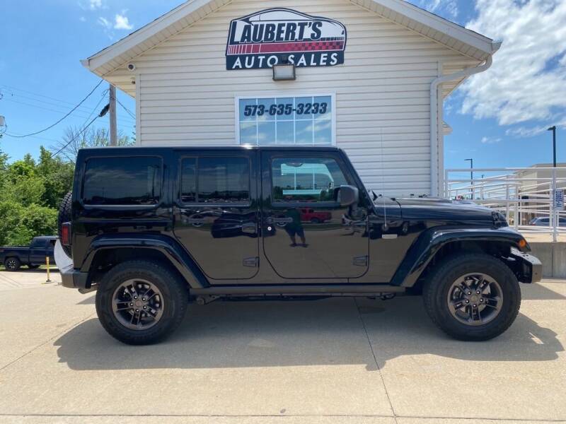 2016 Jeep Wrangler Unlimited for sale at Laubert's Auto Sales in Jefferson City MO