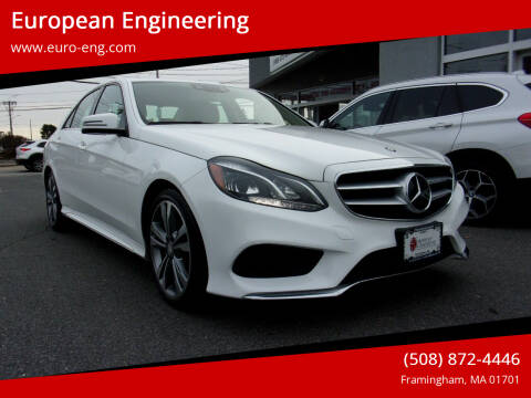 2016 Mercedes-Benz E-Class for sale at European Engineering in Framingham MA