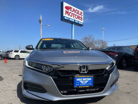 2018 Honda Accord for sale at Eagle Motors of Hamilton in Hamilton OH
