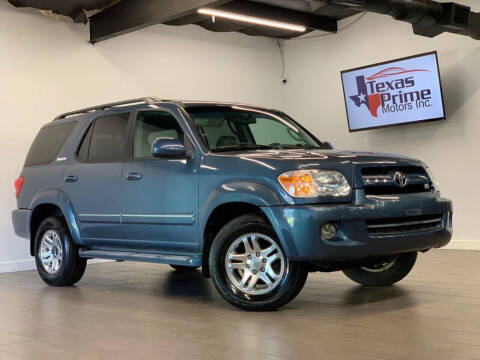 2005 Toyota Sequoia for sale at Texas Prime Motors in Houston TX