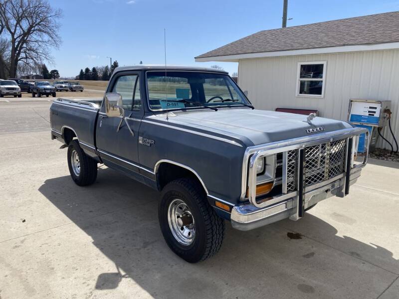 1985 Dodge D150 Pickup for sale at B & B Auto Sales in Brookings SD
