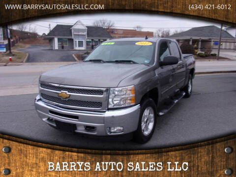 2012 Chevrolet Silverado 1500 for sale at BARRYS AUTO SALES LLC in Danville VA