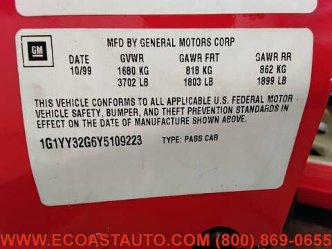 2000 Chevrolet Corvette