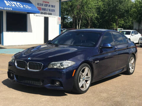 2016 BMW 5 Series for sale at Discount Auto Company in Houston TX