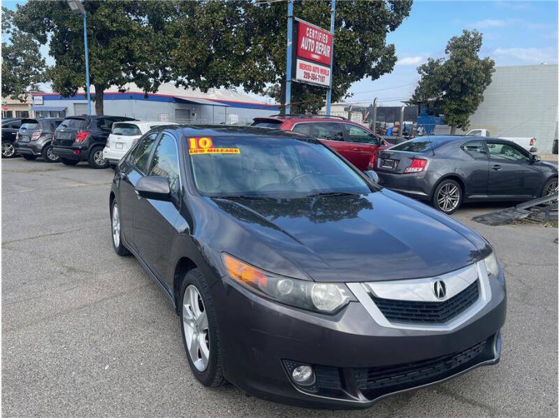 2010 Acura TSX for sale at MERCED AUTO WORLD in Merced CA