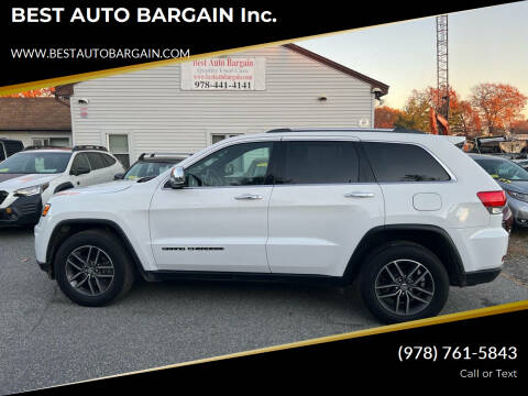 2018 Jeep Grand Cherokee for sale at BEST AUTO BARGAIN inc. in Lowell MA