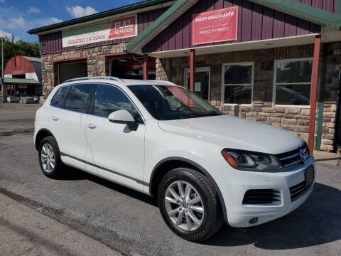 2014 Volkswagen Touareg for sale at Douty Chalfa Automotive in Bellefonte PA