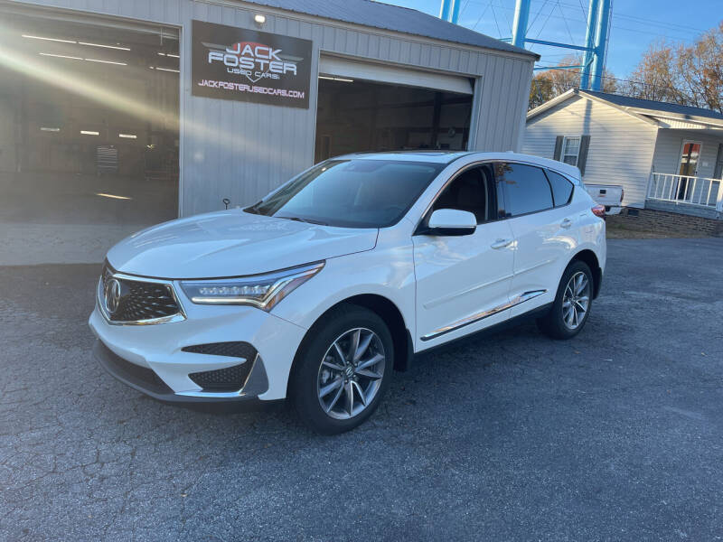 2019 Acura RDX for sale at Jack Foster Used Cars LLC in Honea Path SC