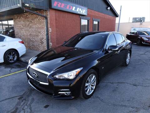 2014 Infiniti Q50 for sale at RED LINE AUTO LLC in Omaha NE
