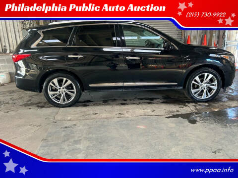 2014 Infiniti QX60 for sale at Philadelphia Public Auto Auction in Philadelphia PA