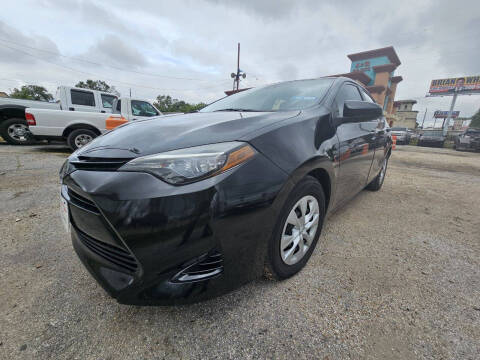 2017 Toyota Corolla for sale at HOUSTON SKY AUTO SALES in Houston TX