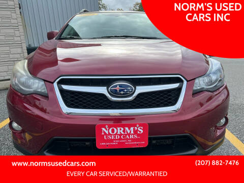 2014 Subaru XV Crosstrek for sale at NORM'S USED CARS INC in Wiscasset ME