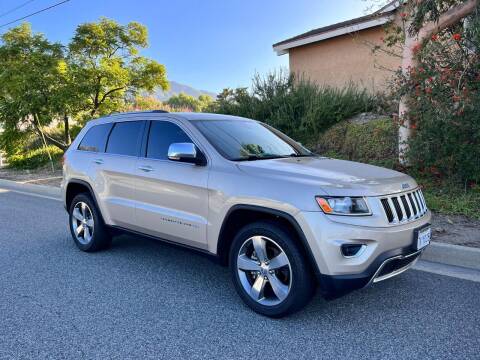 2014 Jeep Grand Cherokee for sale at E and M Auto Sales in Bloomington CA