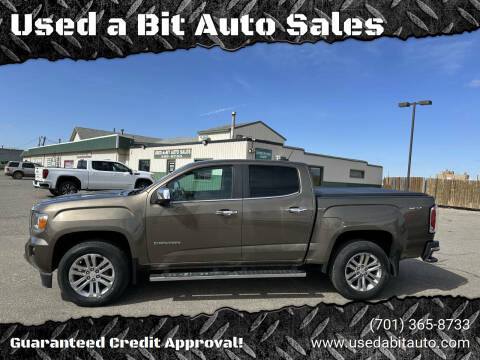 2015 GMC Canyon for sale at Used a Bit Auto Sales in Fargo ND