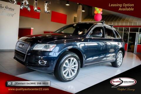 2013 Audi Q5 for sale at Quality Auto Center in Springfield NJ