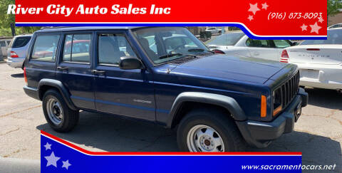 2000 Jeep Cherokee for sale at River City Auto Sales Inc in West Sacramento CA
