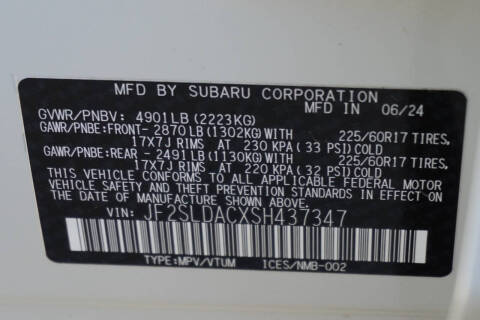 2025 Subaru Forester