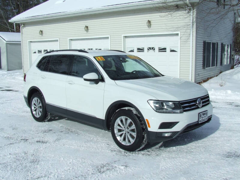 2018 Volkswagen Tiguan for sale at DUVAL AUTO SALES in Turner ME
