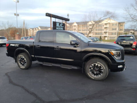 2021 Nissan Titan for sale at R C Motors in Lunenburg MA