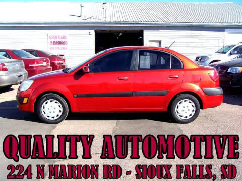 2009 Kia Rio for sale at Quality Automotive in Sioux Falls SD