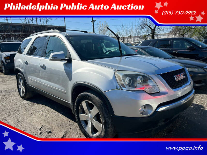 2012 GMC Acadia for sale at Philadelphia Public Auto Auction in Philadelphia PA