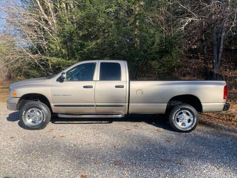 2005 Dodge Ram Pickup 2500 for sale at Top Notch Auto & Truck Sales in Gilmanton NH