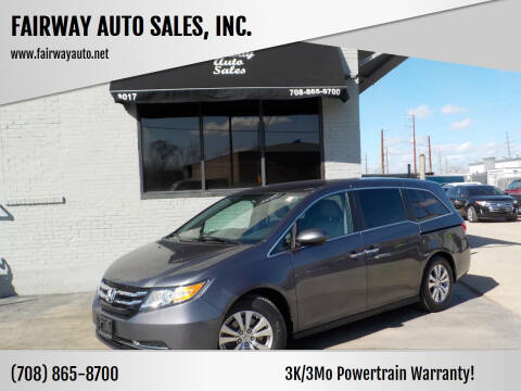 2016 Honda Odyssey for sale at FAIRWAY AUTO SALES, INC. in Melrose Park IL