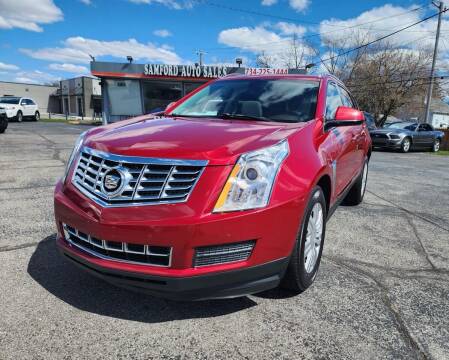 2015 Cadillac SRX for sale at Samford Auto Sales in Riverview MI