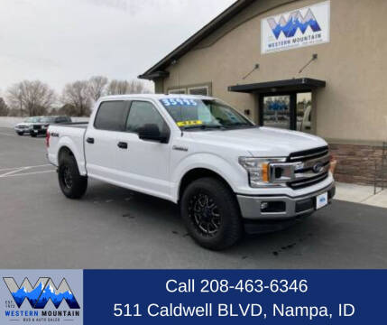 2018 Ford F-150 for sale at Western Mountain Bus & Auto Sales in Nampa ID