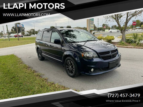 2017 Dodge Grand Caravan for sale at LLAPI MOTORS in Hudson FL