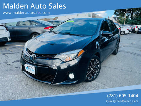 2014 Toyota Corolla for sale at Malden Auto Sales in Malden MA