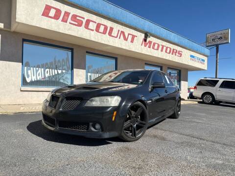 2009 Pontiac G8 for sale at Discount Motors in Pueblo CO