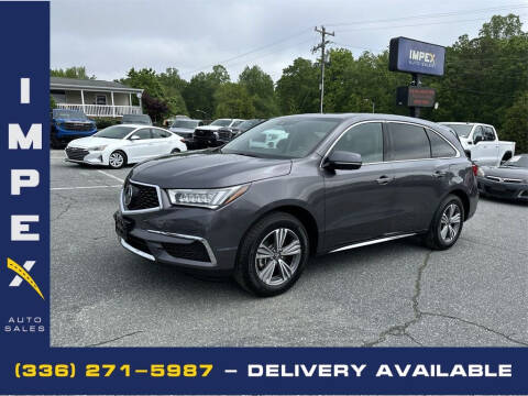2018 Acura MDX for sale at Impex Auto Sales in Greensboro NC