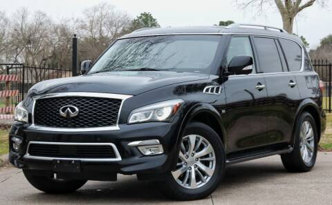 2017 Infiniti QX80 for sale at Texas Auto Corporation in Houston TX