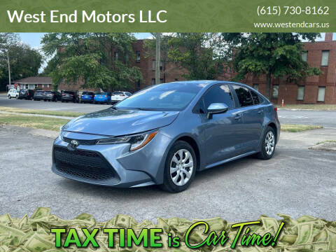 2021 Toyota Corolla for sale at West End Motors LLC in Nashville TN