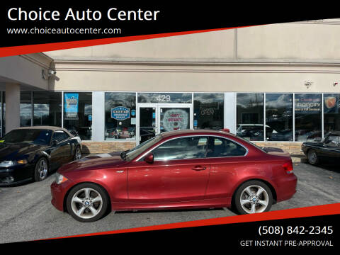 2010 BMW 1 Series for sale at Choice Auto Center in Shrewsbury MA