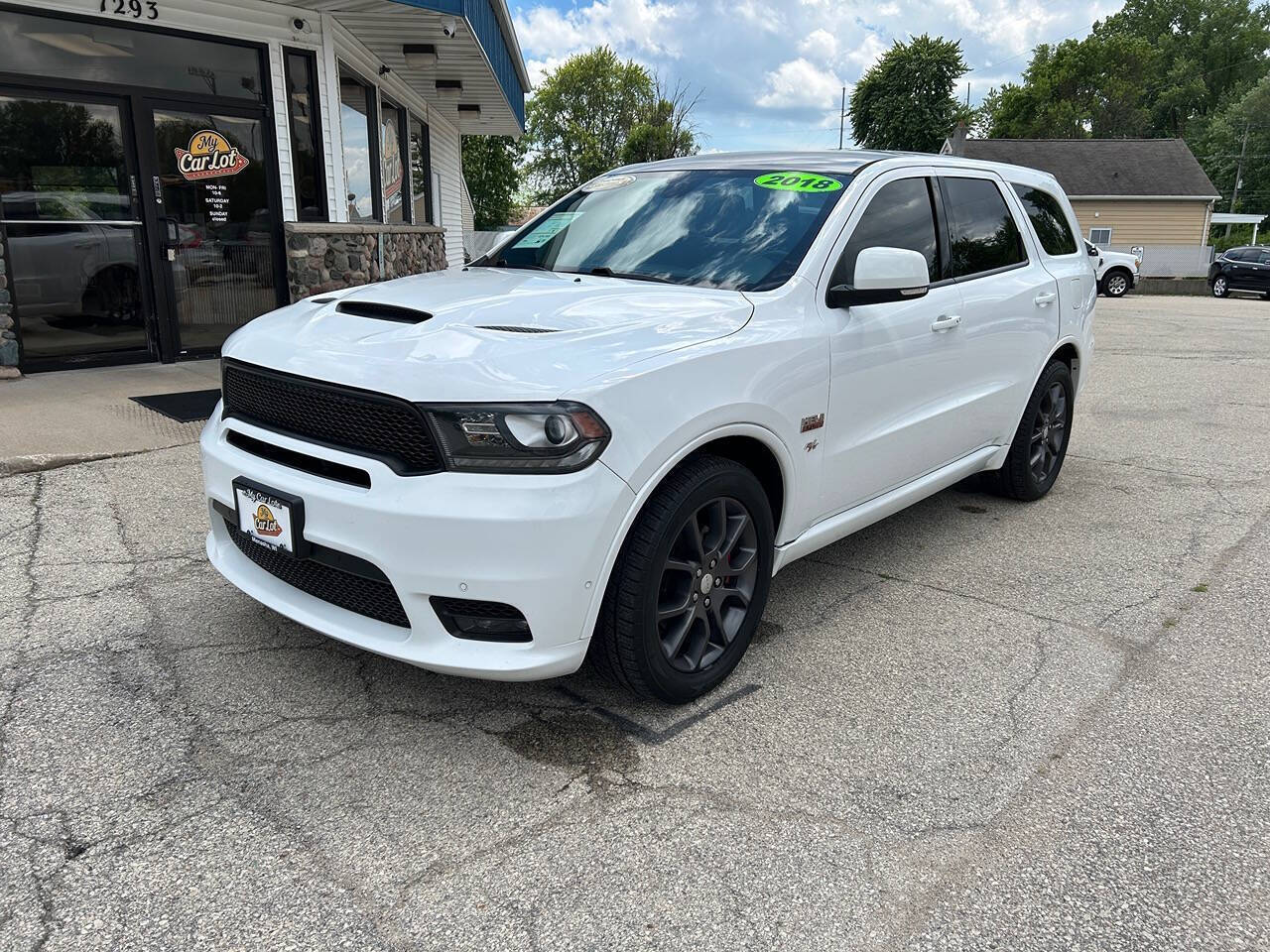 White 2018 Dodge Durango R/T AWD R/T 4dr SUV 2