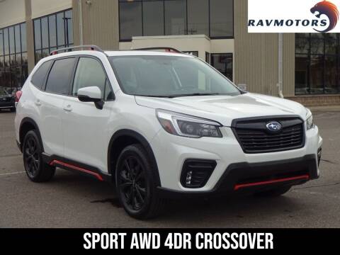 2021 Subaru Forester for sale at RAVMOTORS - CRYSTAL in Crystal MN